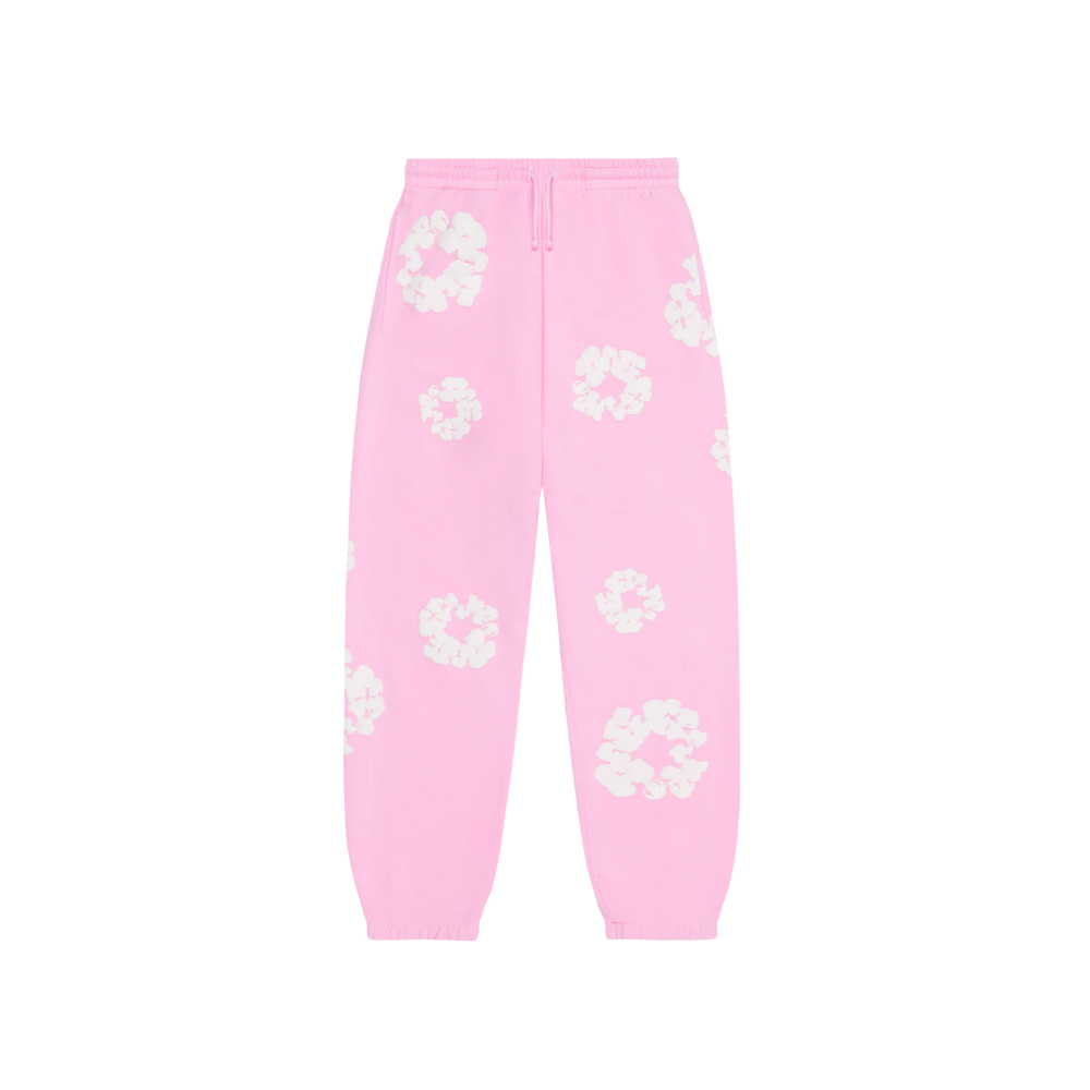Denim Tears Cotton Wreath Sweatpants Powder Pink